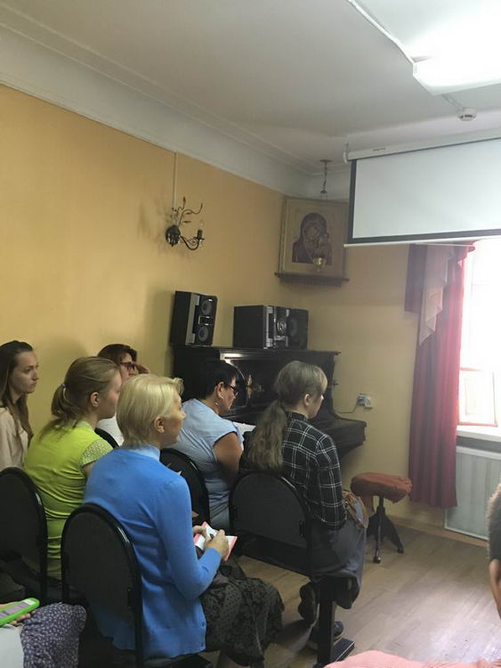Фото: Заседание педагогического коллектива Православной Гимназии "Живоносный Источник"