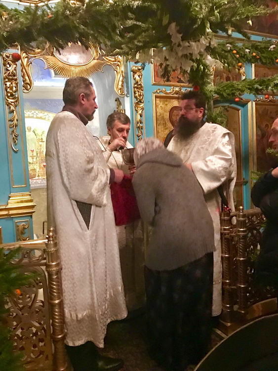 Галерея: В праздник Крещения Господня