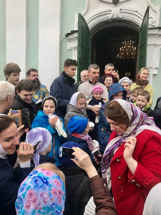 Галерея: В Праздник Благовещения пресвятой Богородицы