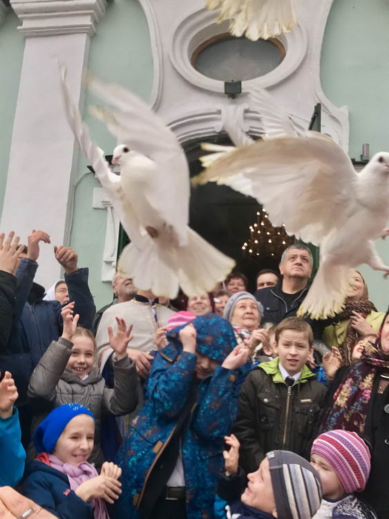 Фото: В Праздник Благовещения пресвятой Богородицы