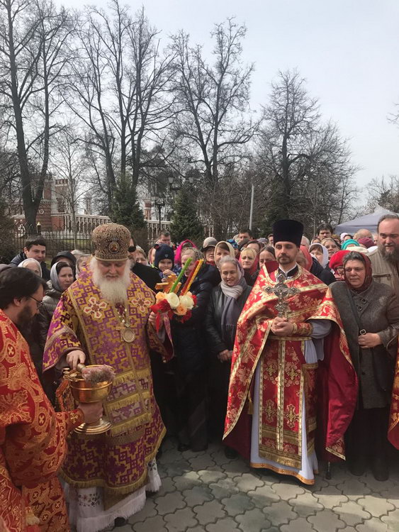 Галерея: В престольный Праздник храма - иконы Божией Матери «Живоносный Источник»