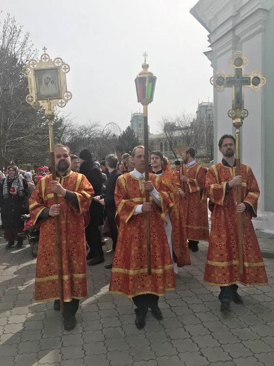 Галерея: В престольный Праздник храма - иконы Божией Матери «Живоносный Источник»