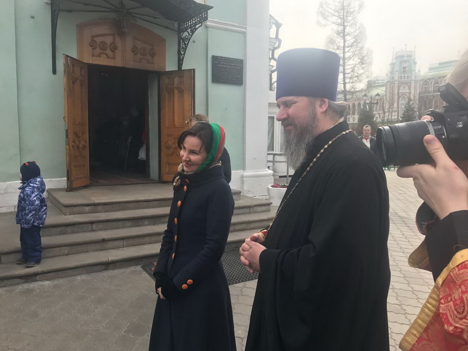 Галерея: В престольный Праздник храма - иконы Божией Матери «Живоносный Источник»