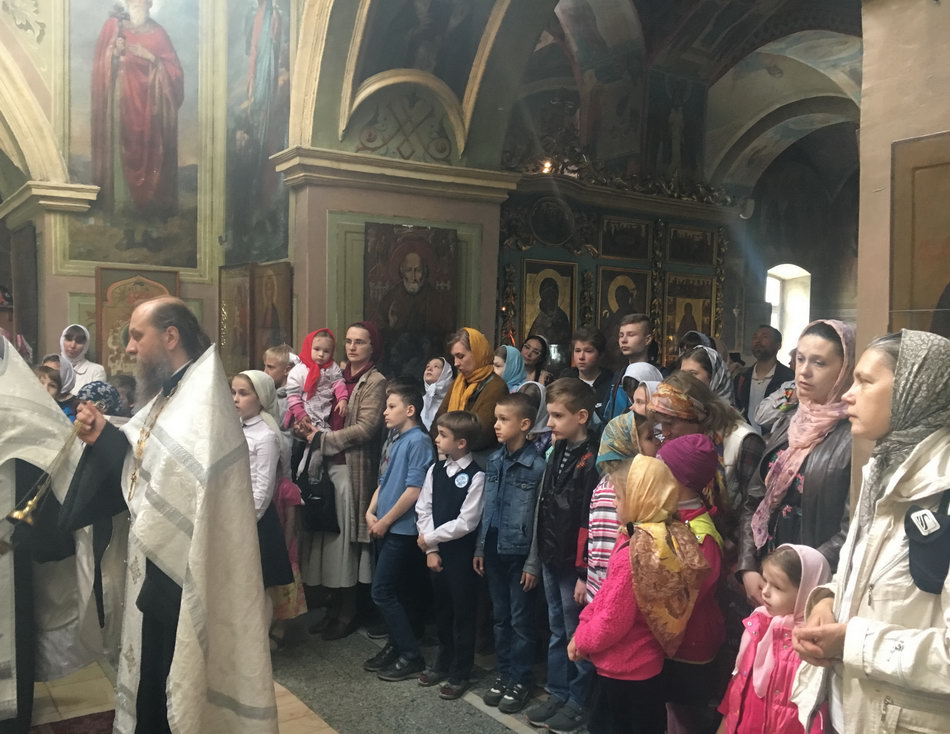 Галерея: Молебен по случаю окончания учебного года