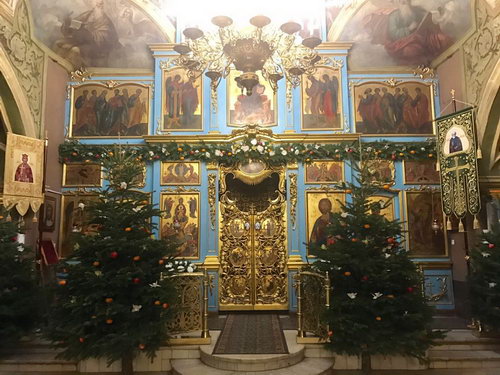 Фото: Рождество Господа и Спаса нашего Иисуса Христа.