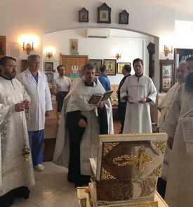 Фото: Праздник Вознесения Господня в ФНКЦЦ ФМБА России