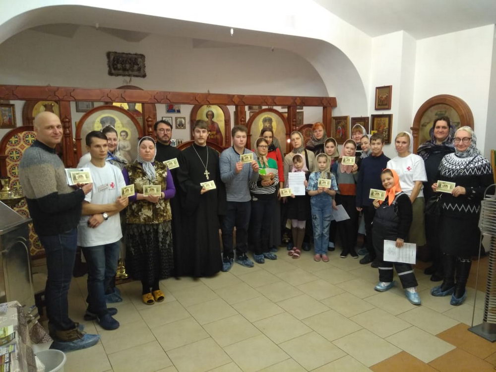 Фото: Рождественское поздравление больных в больнице им.Буянова