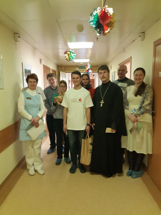 Галерея: Рождественское поздравление больных в больнице им.Буянова