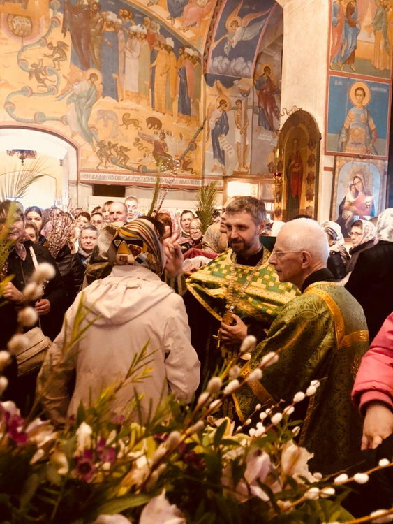 Фото: Вход Господень в Иерусалим