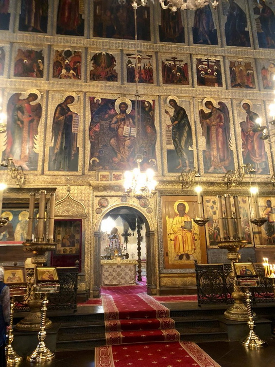 Галерея: Служба в Успенском соборе