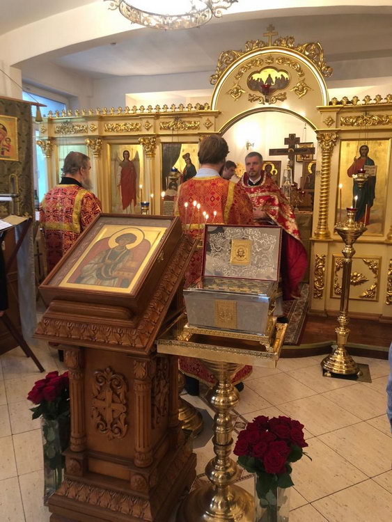 Фото: Престольный праздник больничного храма в ФНКЦ