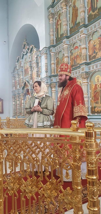 Галерея: Награждение матушки о. Романа