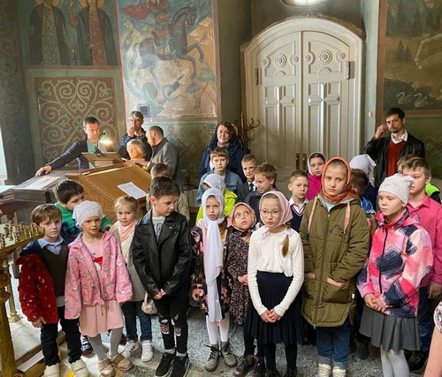 Фото: Молебен по случаю окончания учебного года