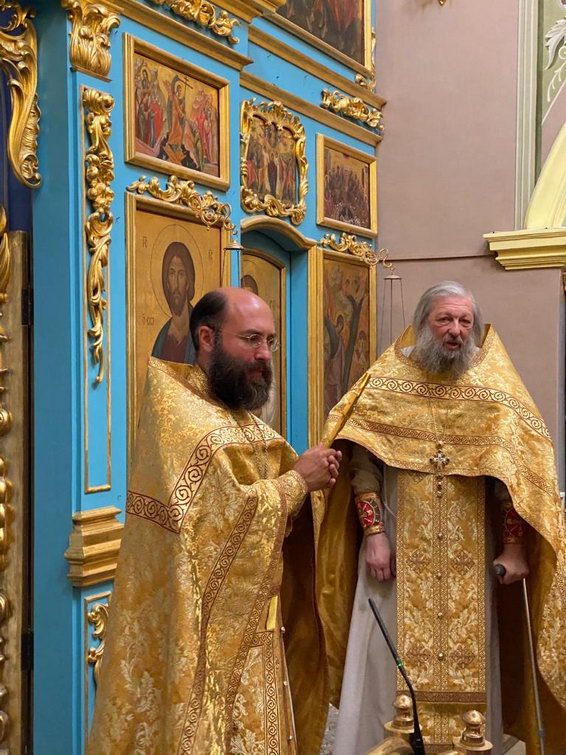 Галерея: Прп. Серафим Саровский и именины иерея Романа