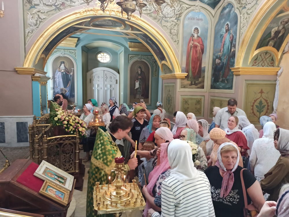 Галерея: Богослужение 1 августа