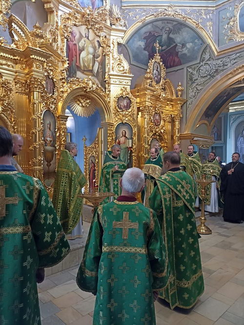 Фото: Именины настоятеля храма