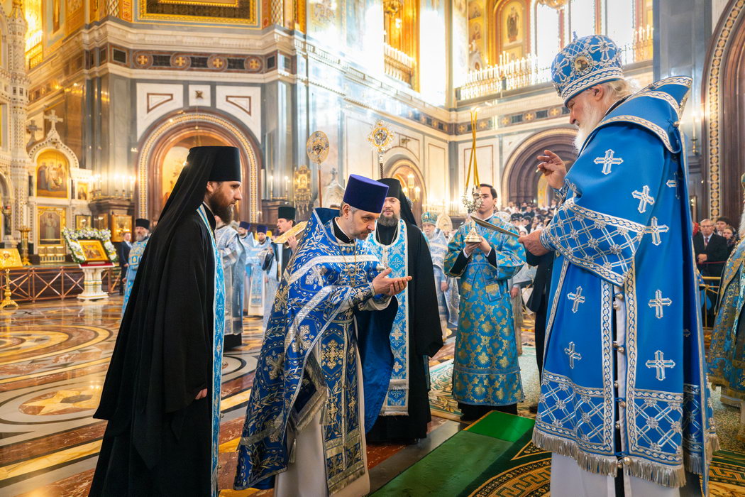 Галерея: Награждение настоятеля