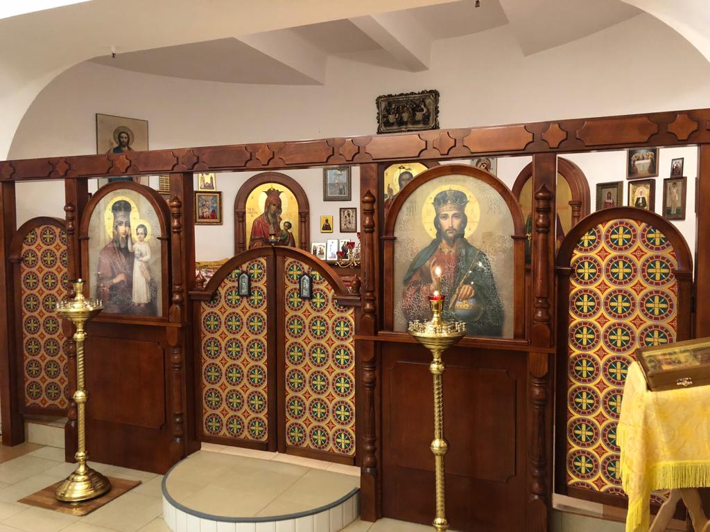 Фото: Храм в честь великомученика и целителя Пантелеимона в Городской клинической больнице № 12 им. Буянова Департамента здравоохранения города Москвы