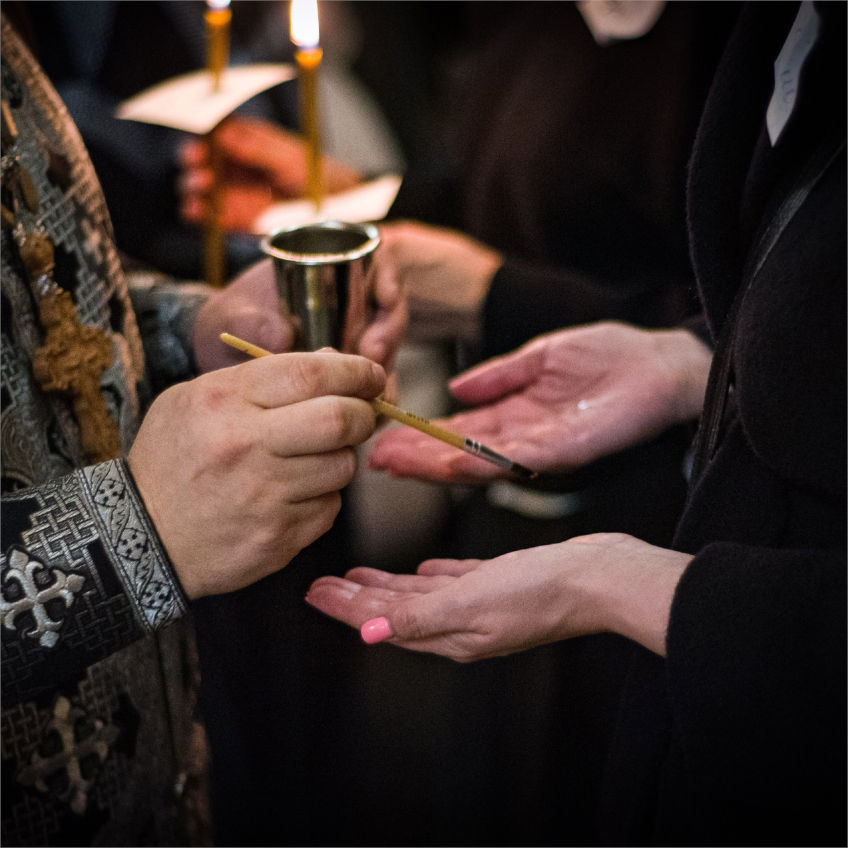 Фото: Елеосвящение (Соборование)